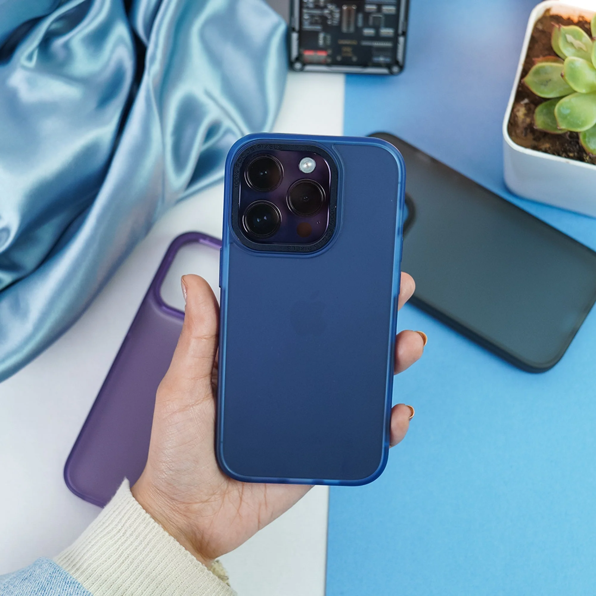 Frosted Shockproof Matte Case - iPhone - Image 3