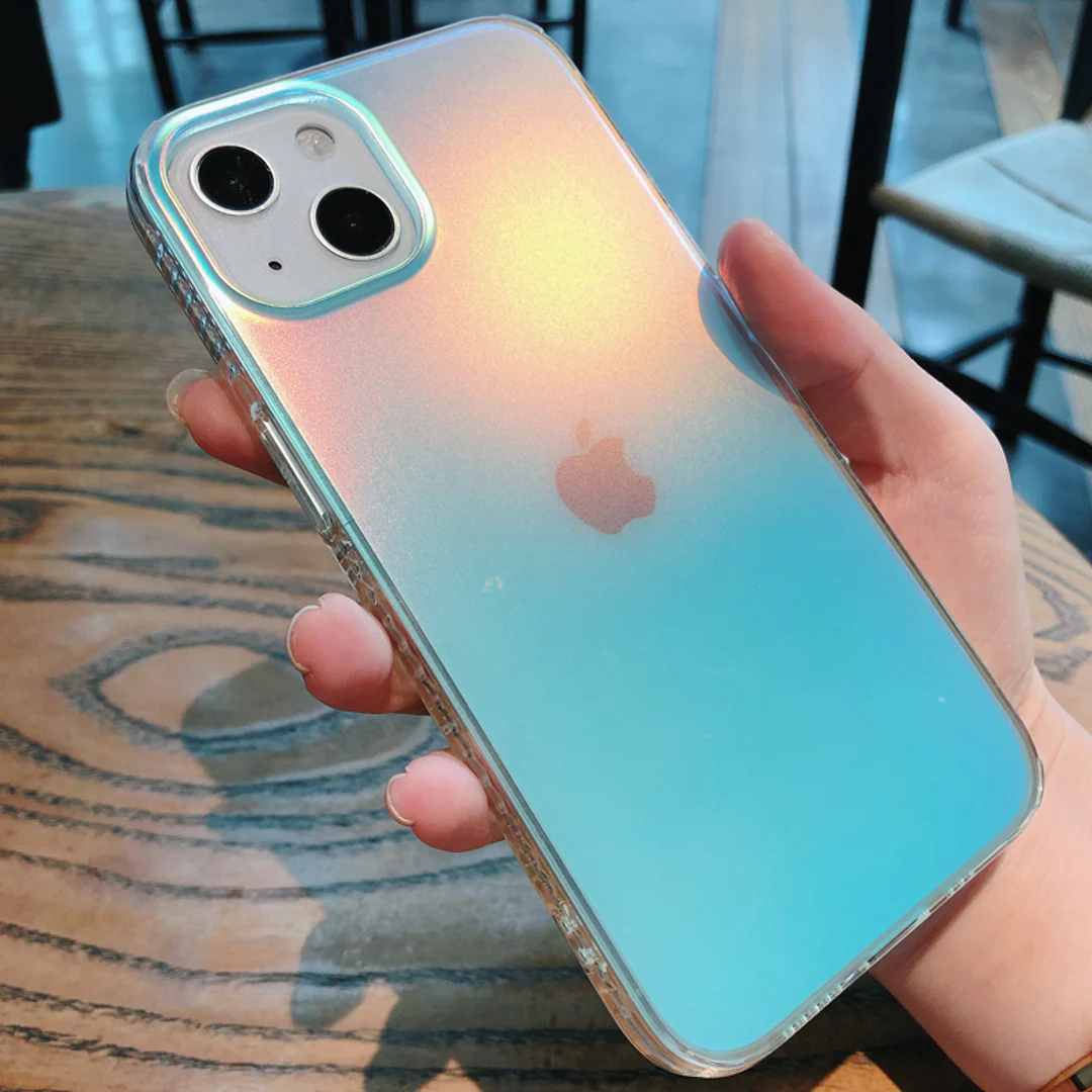iPhone 14 Series - Laser Gradient Matte Case - Image 4