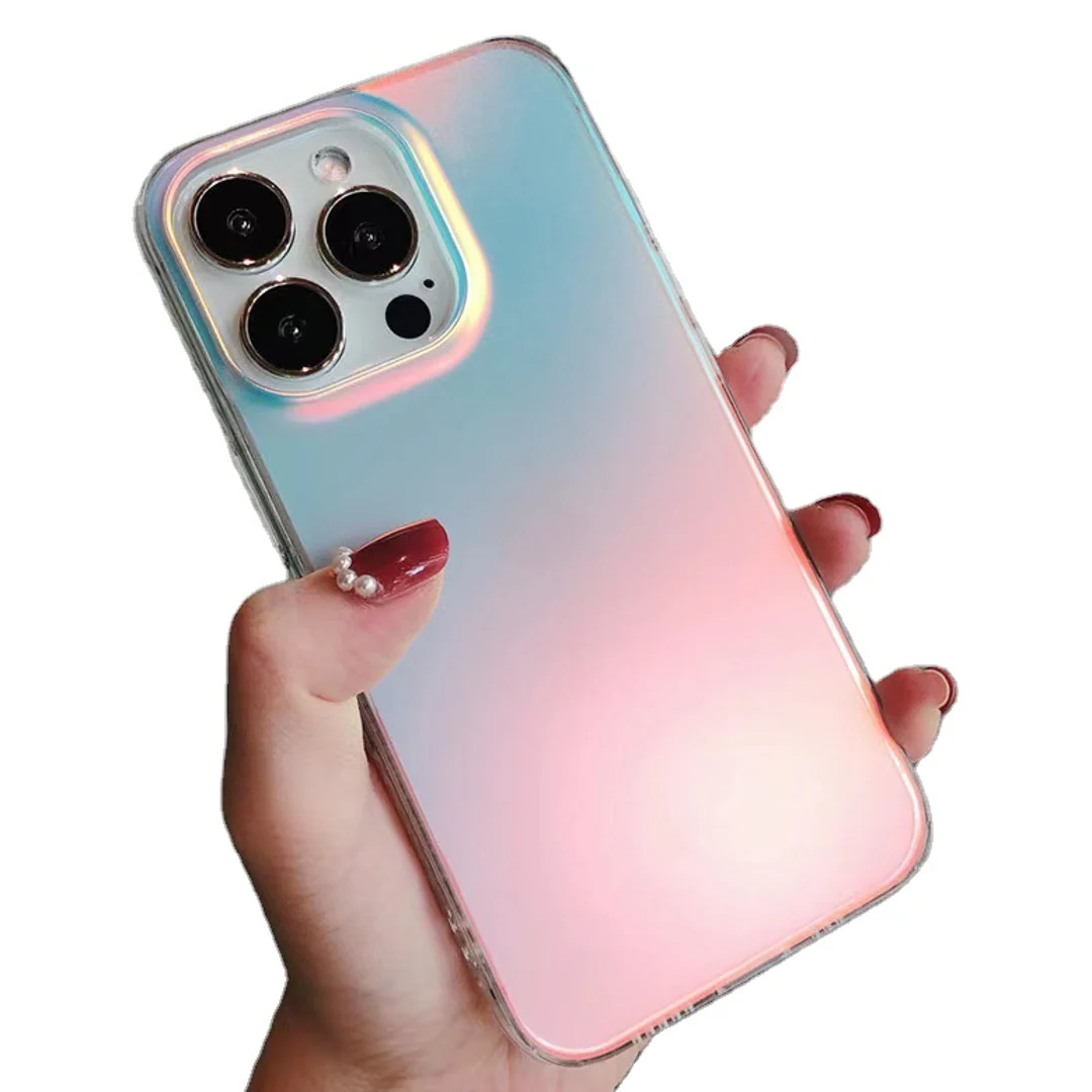 iPhone 14 Series - Laser Gradient Matte Case - Image 5