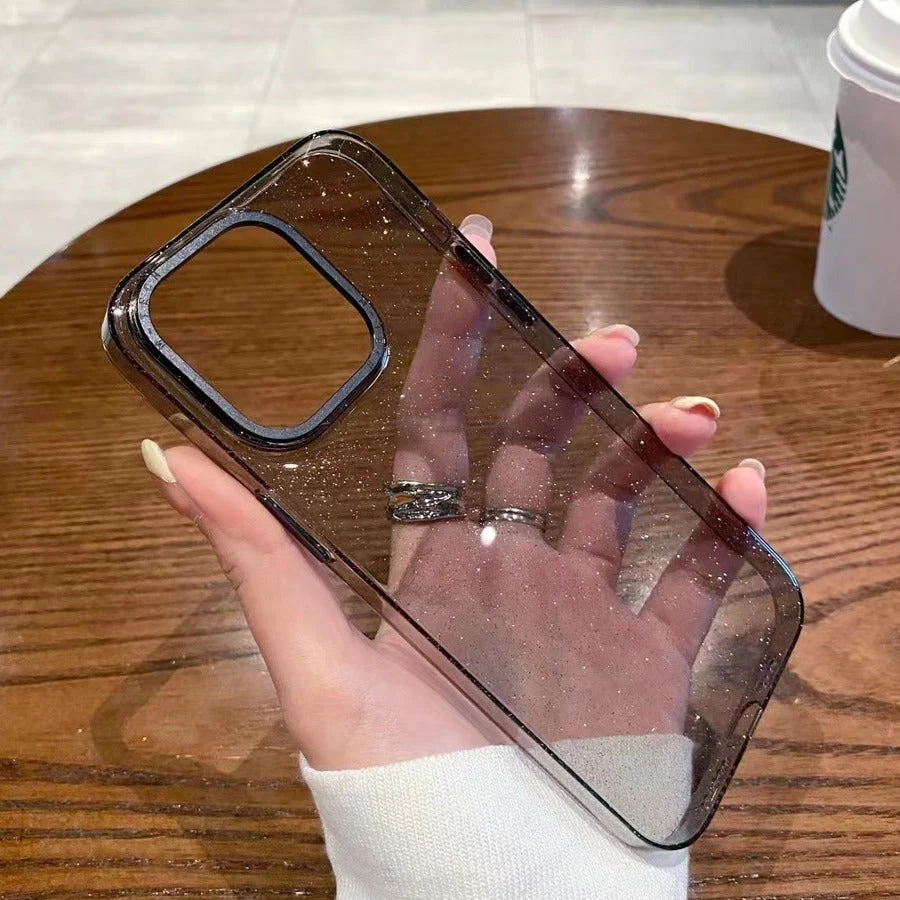 iPhone 14 Series Luxury Bling Transparent Case - Image 6