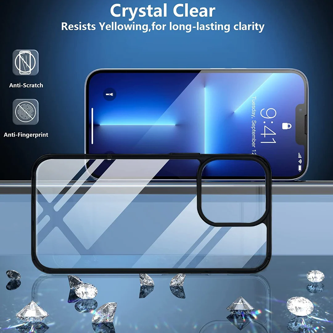 Square Plating Frame Clear Case - iPhone - Image 5