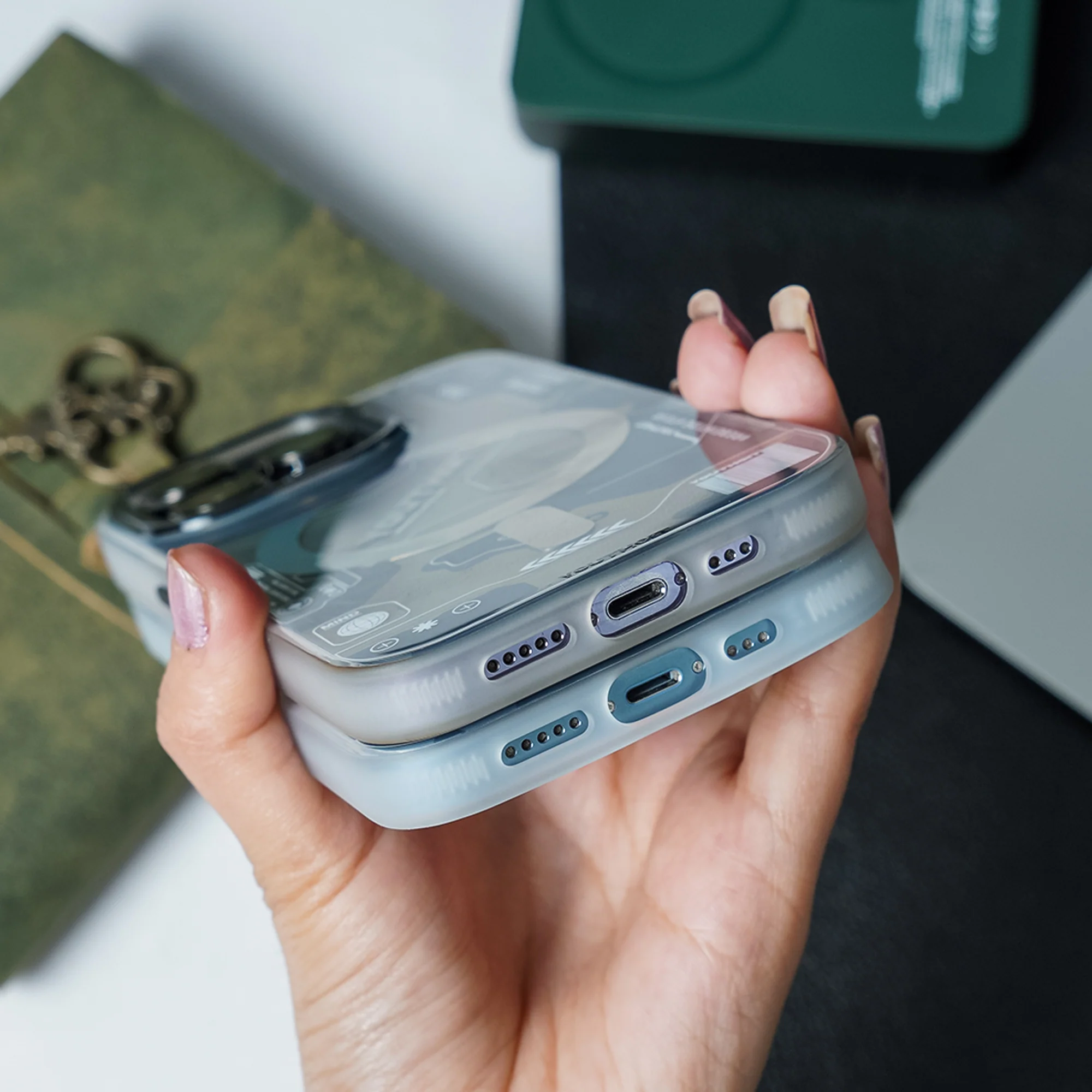 iPhone 14 Shockproof Metaverse MagSafe Shell Case - Image 10