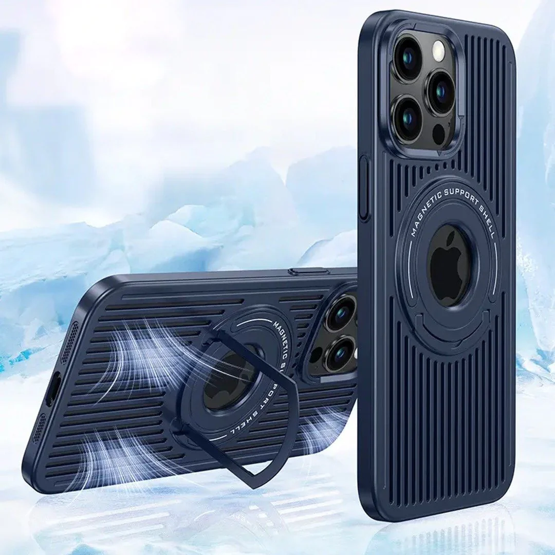 iPhone 15 Series Airflow Magsafe Case with Stand - Image 2