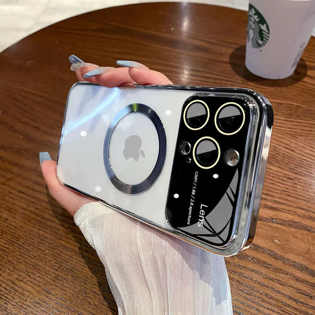 iPhone 15 Series Magnetic Plating Acrylic MagSafe Case - Image 11