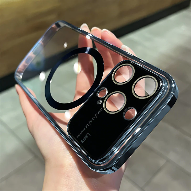 iPhone 15 Series Magnetic Plating Acrylic MagSafe Case - Image 6