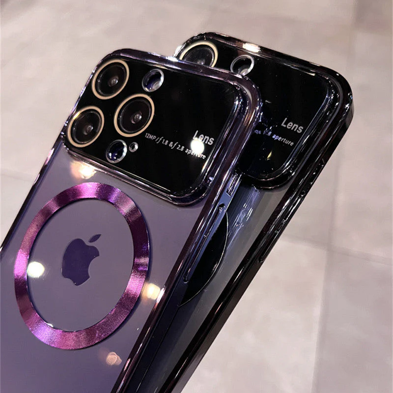 iPhone 15 Series Magnetic Plating Acrylic MagSafe Case - Image 8