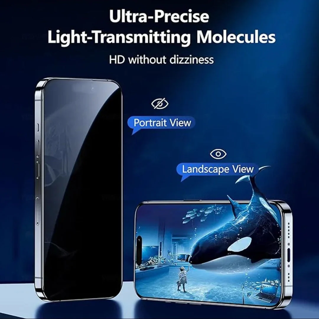 iPhone 15 Series Privacy Tempered Glass [Anti-Spy Glass] - Image 4