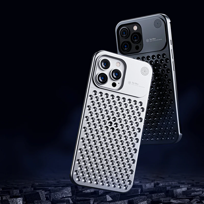 iPhone 16 Series Aero Mesh® Metallic Hybrid Case - Image 4