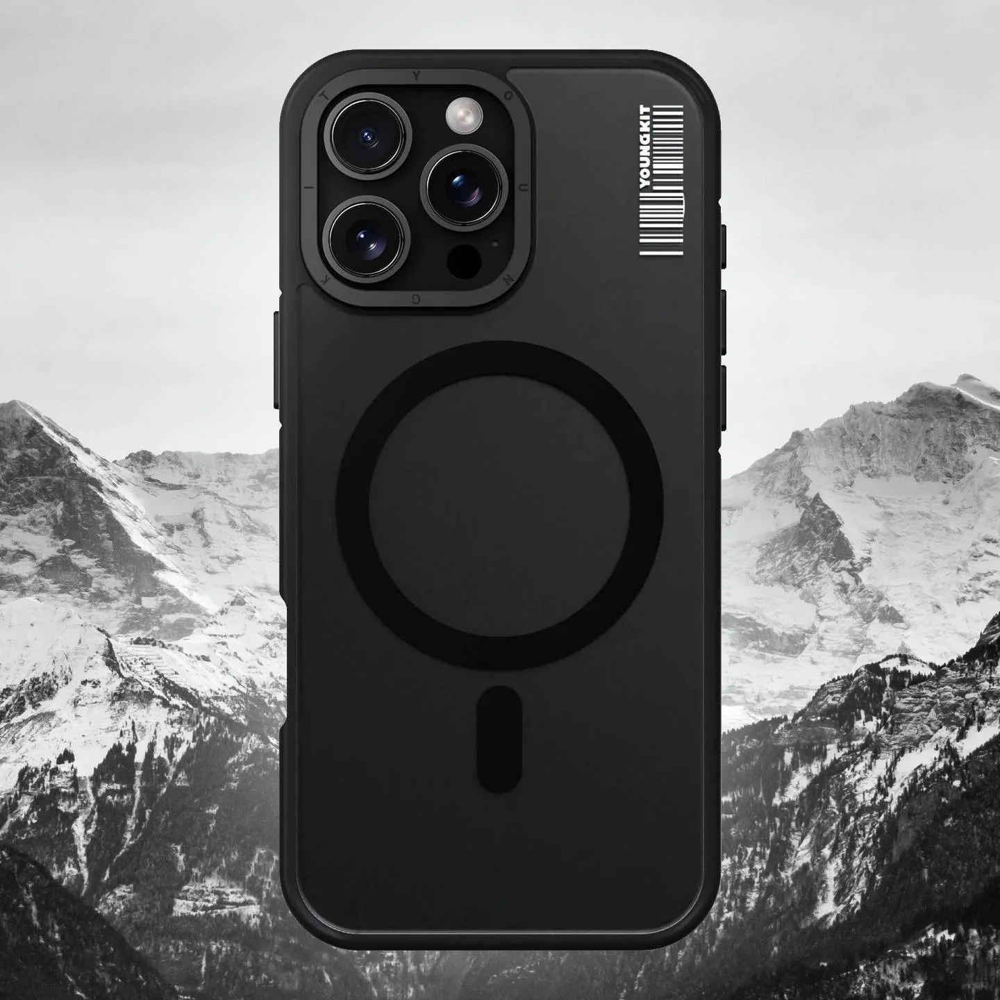 iPhone 16 Series Modish Rock Matte Texture Case - Image 3