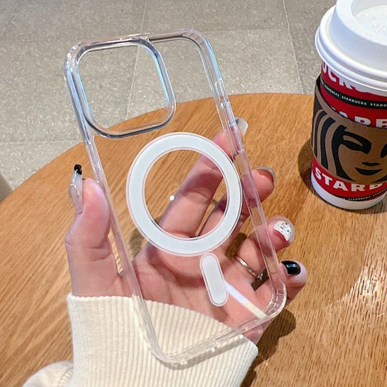 iPhone 16 Series New Generation Clear Magsafe Edition Case - Image 17