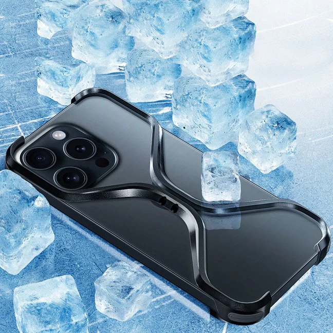 iPhone 16 Series Premium X-Grip Armor Frame Case - Image 3