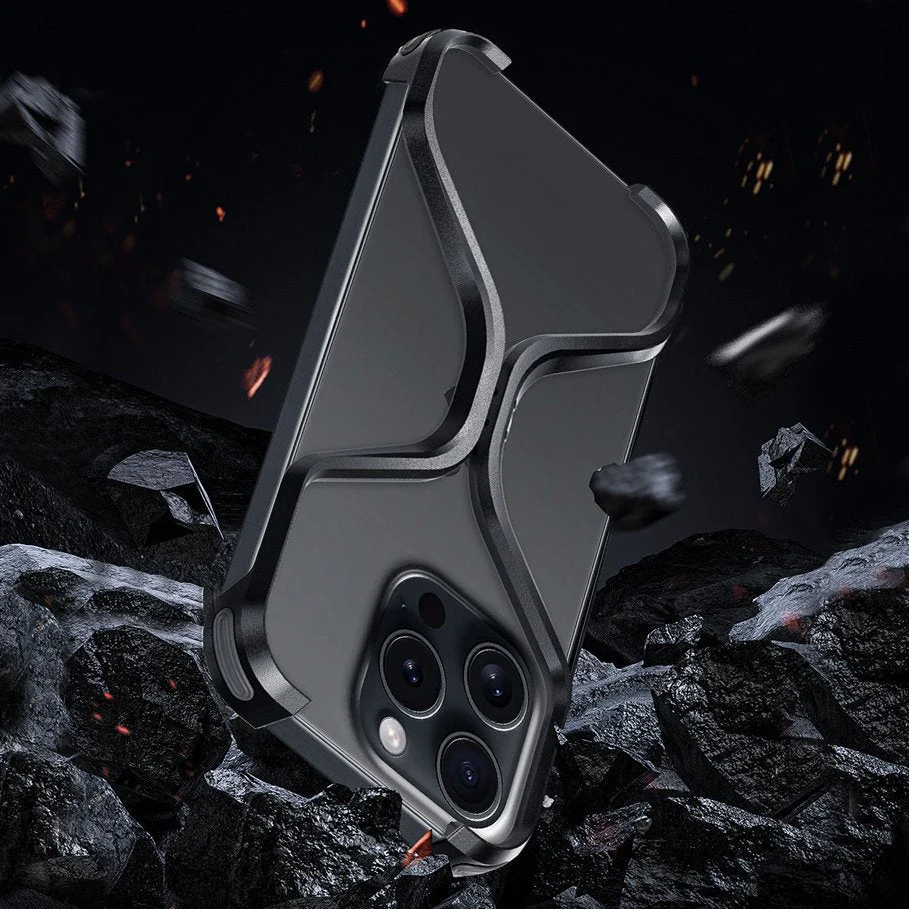 iPhone 16 Series Premium X-Grip Armor Frame Case - Image 4