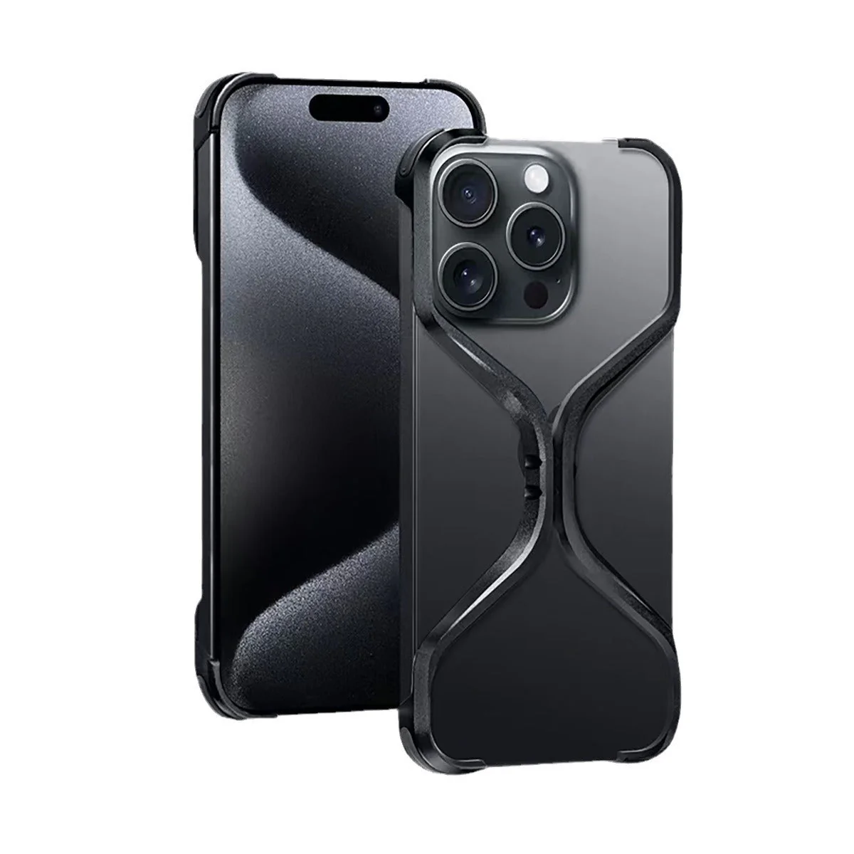 iPhone 16 Series Premium X-Grip Armor Frame Case - Image 7