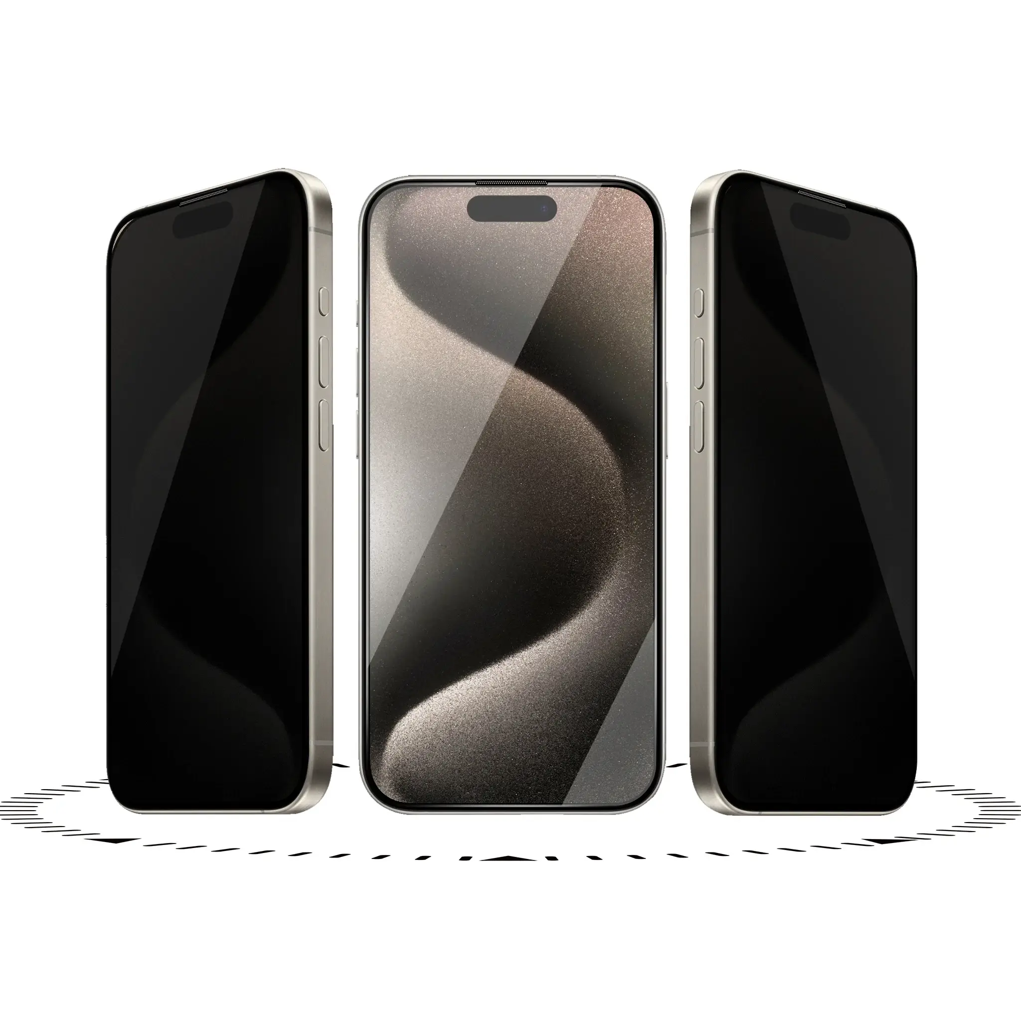 iPhone 16 Series Privacy Tempered Glass [ Anti- Spy Glass] - Image 2