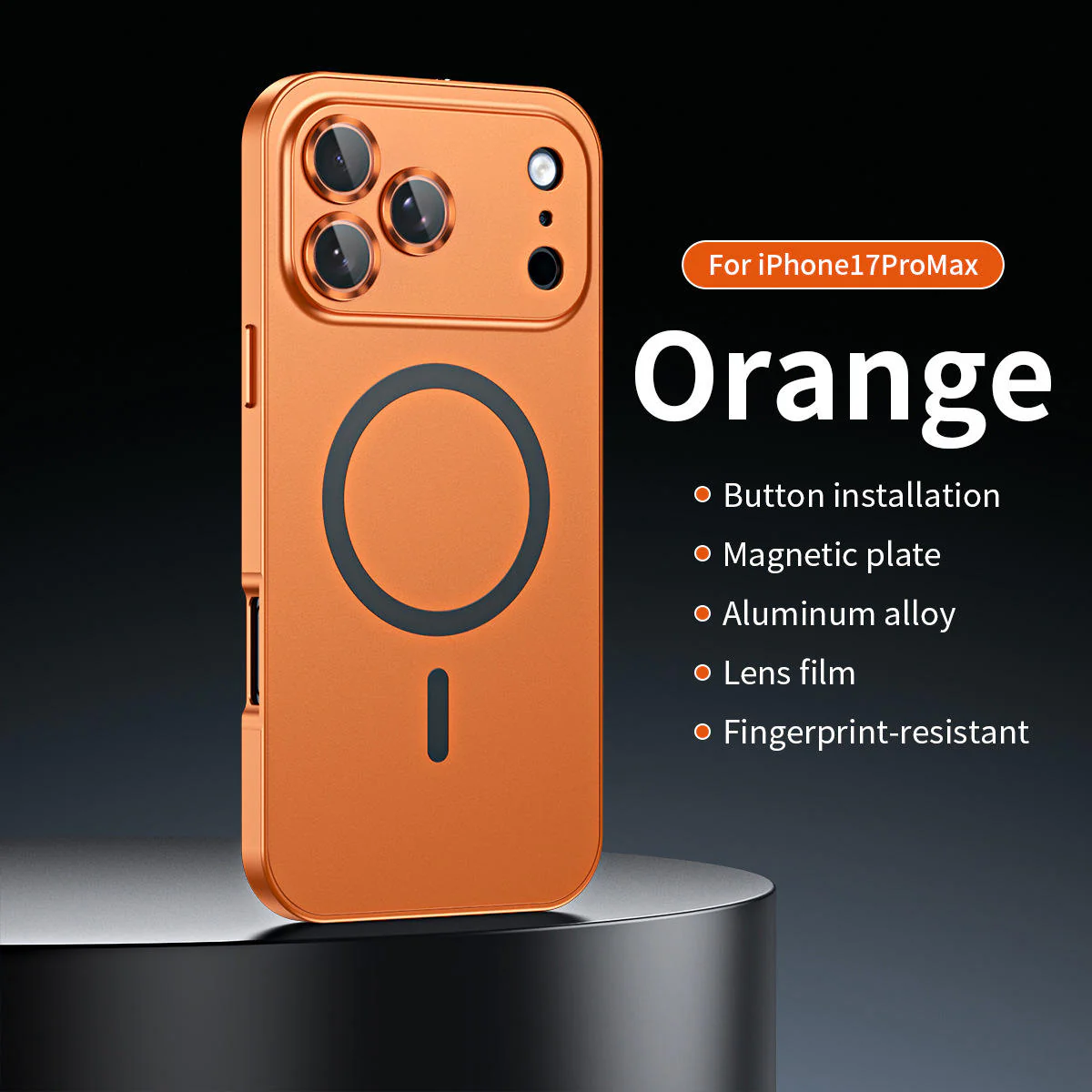iPhone 17 Series MetallicMag Magnetic Shockproof Case - Image 7