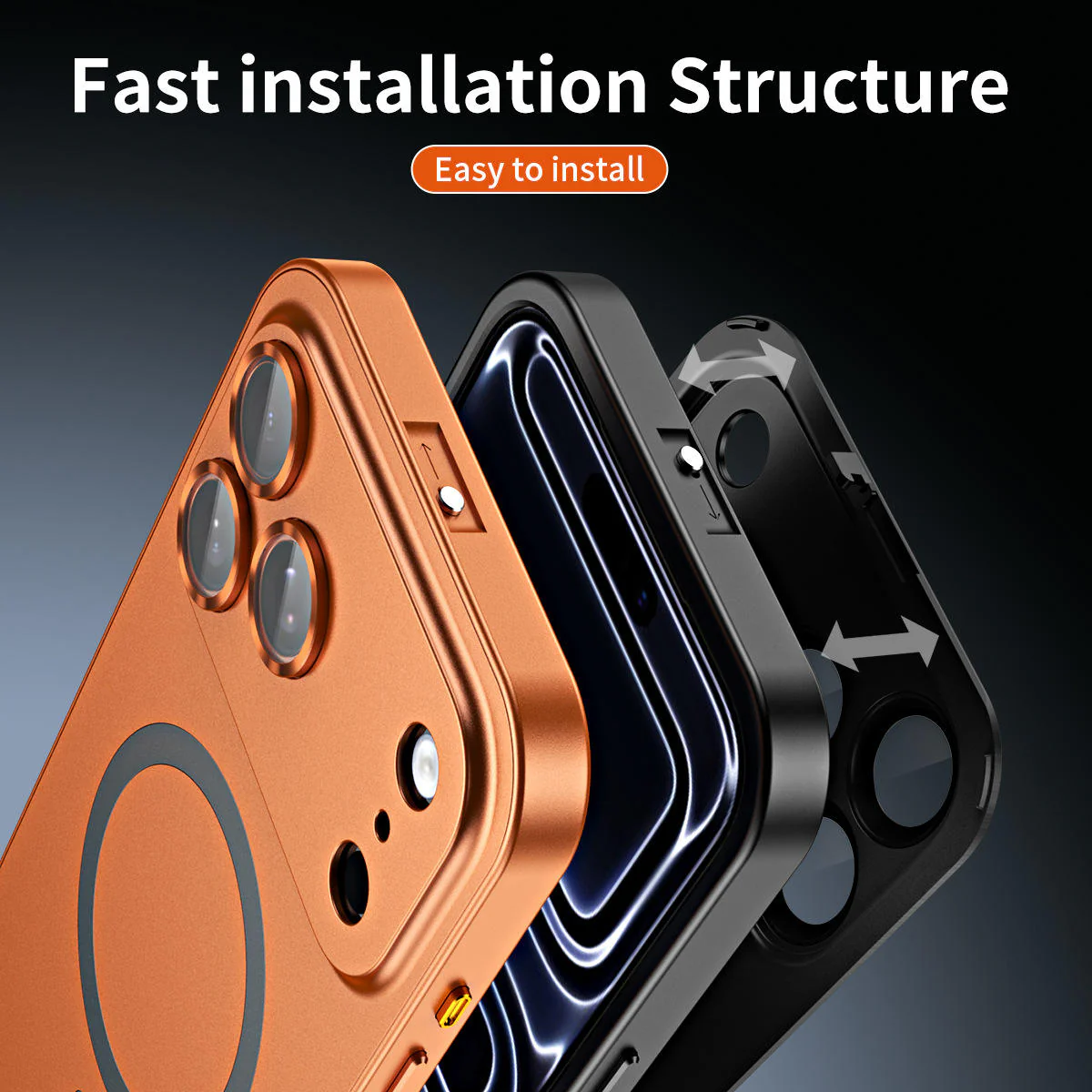 iPhone 17 Series MetallicMag Magnetic Shockproof Case - Image 8
