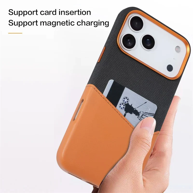 iPhone 17 Series Sleek Dual Tone Card Holder Case - Image 7