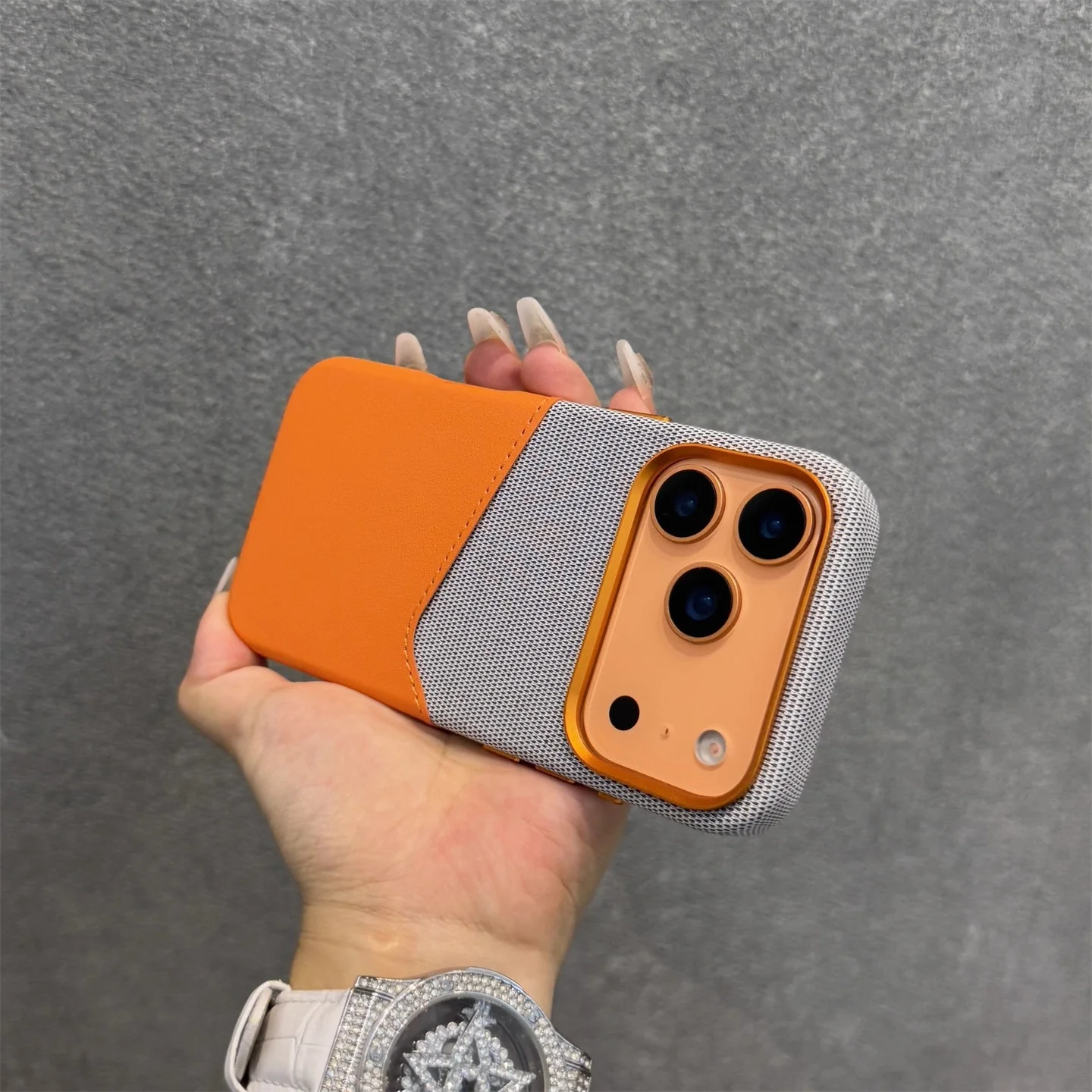 iPhone 17 Series Sleek Dual Tone Card Holder Case - Image 9