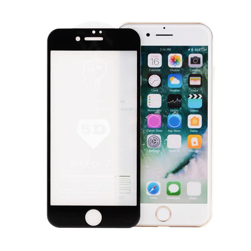 iPhone 8 5D Tempered Glass Screen Protector [100% Original] - Image 13