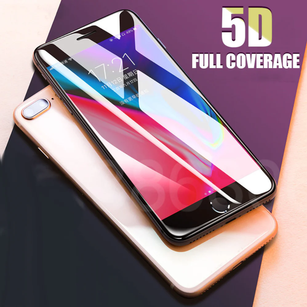 iPhone 8 5D Tempered Glass Screen Protector [100% Original] - Image 7