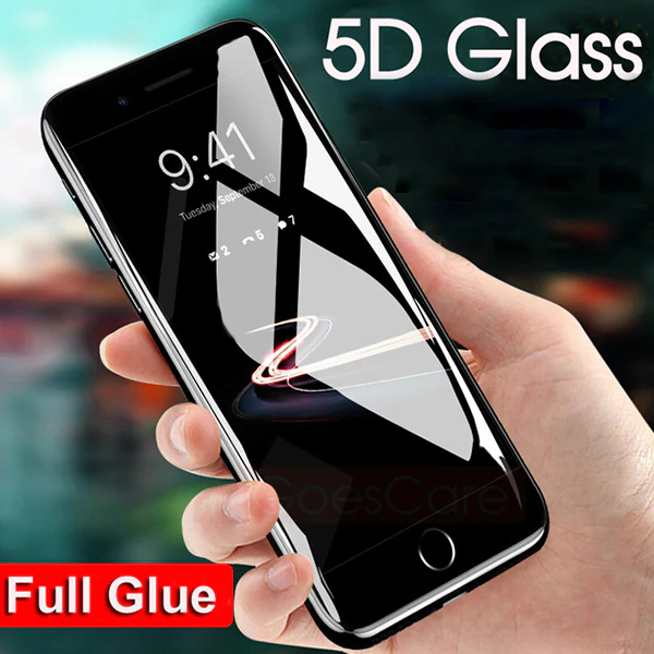 iPhone 8 5D Tempered Glass Screen Protector - Image 3