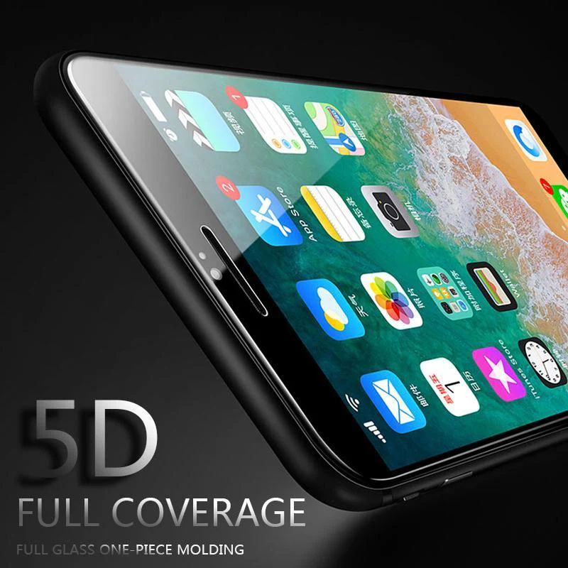 iPhone 8 5D Tempered Glass Screen Protector - Image 4