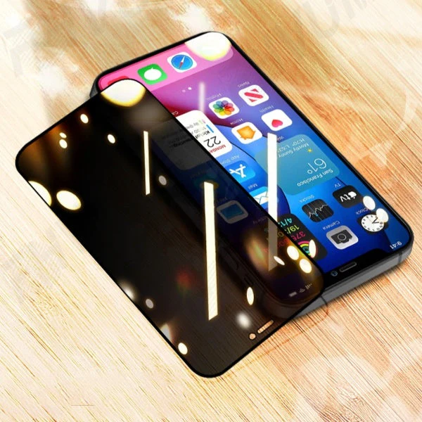 iPhone - Anti Spy Privacy Tempered Glass with Camera Lens Protector - Image 3
