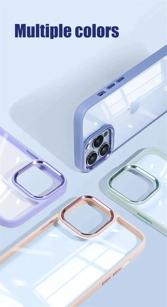 Transparent Acrylic Metal Lens Camera Case - Image 18