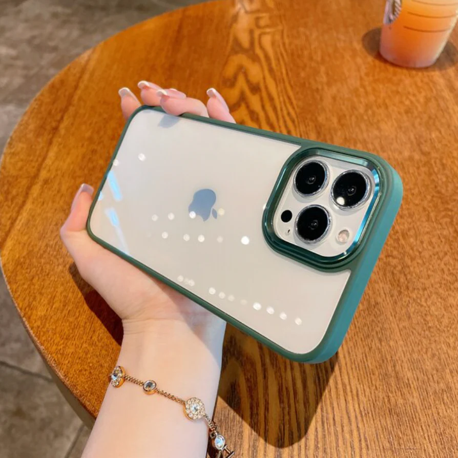 Transparent Acrylic Metal Lens Camera Case - Image 9