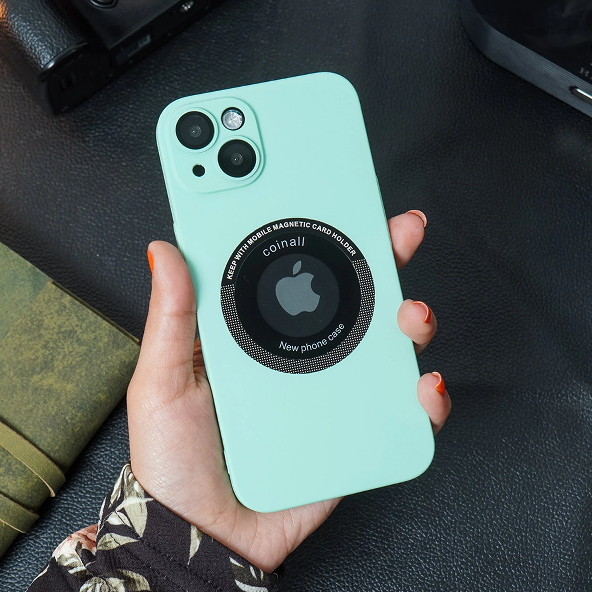 iPhone Frosted Magnetic Holder Case - Image 11