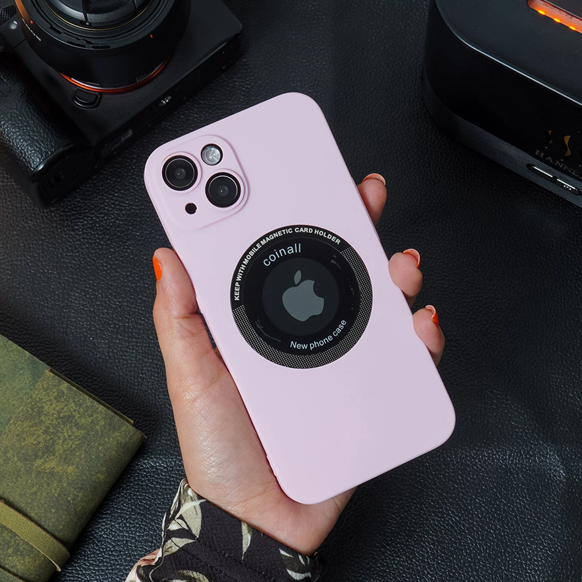iPhone Frosted Magnetic Holder Case - Image 12