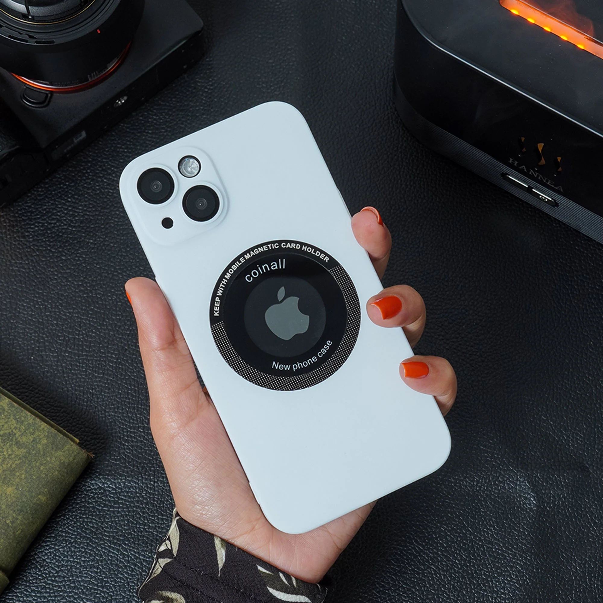 iPhone Frosted Magnetic Holder Case - Image 13