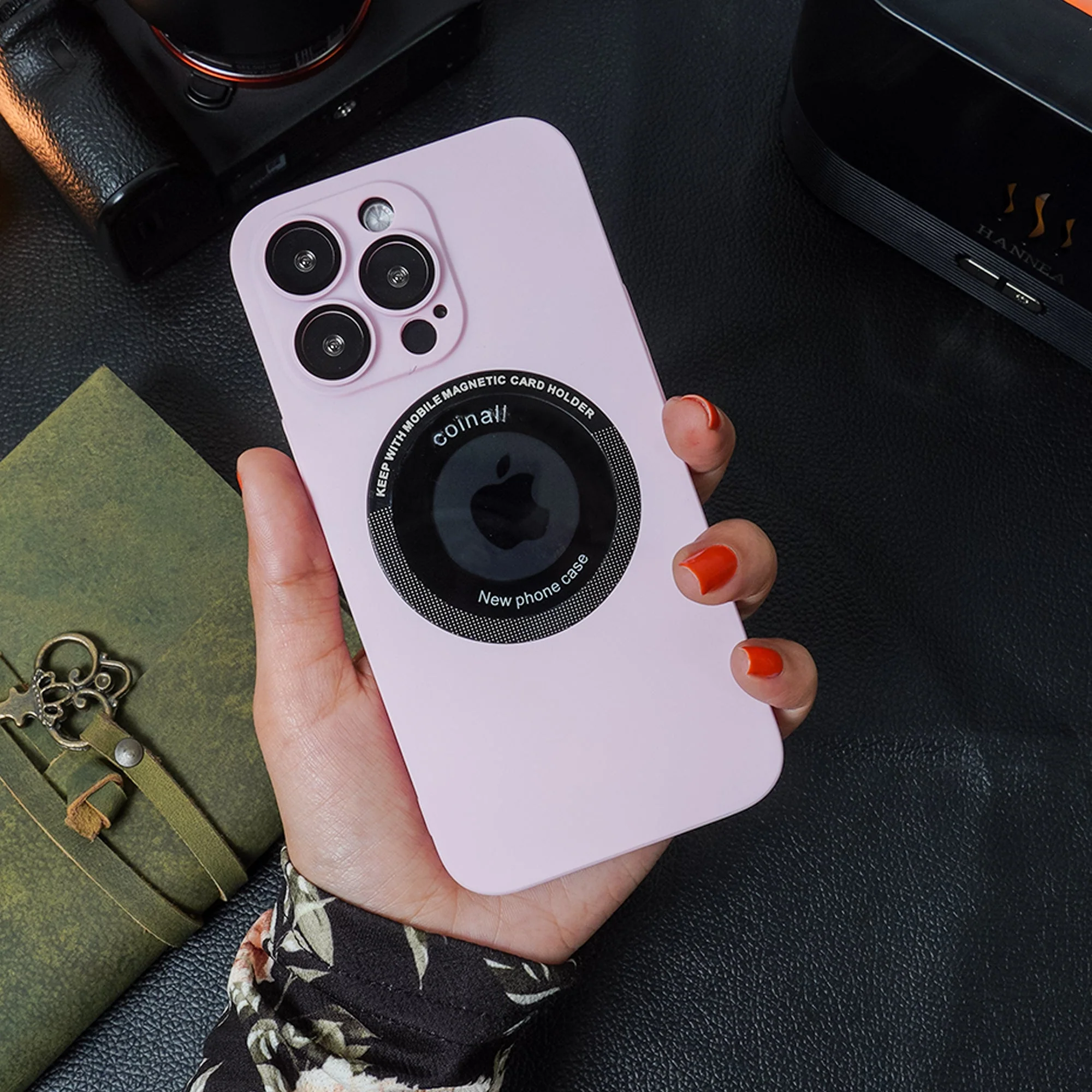 iPhone Frosted Magnetic Holder Case - Image 14