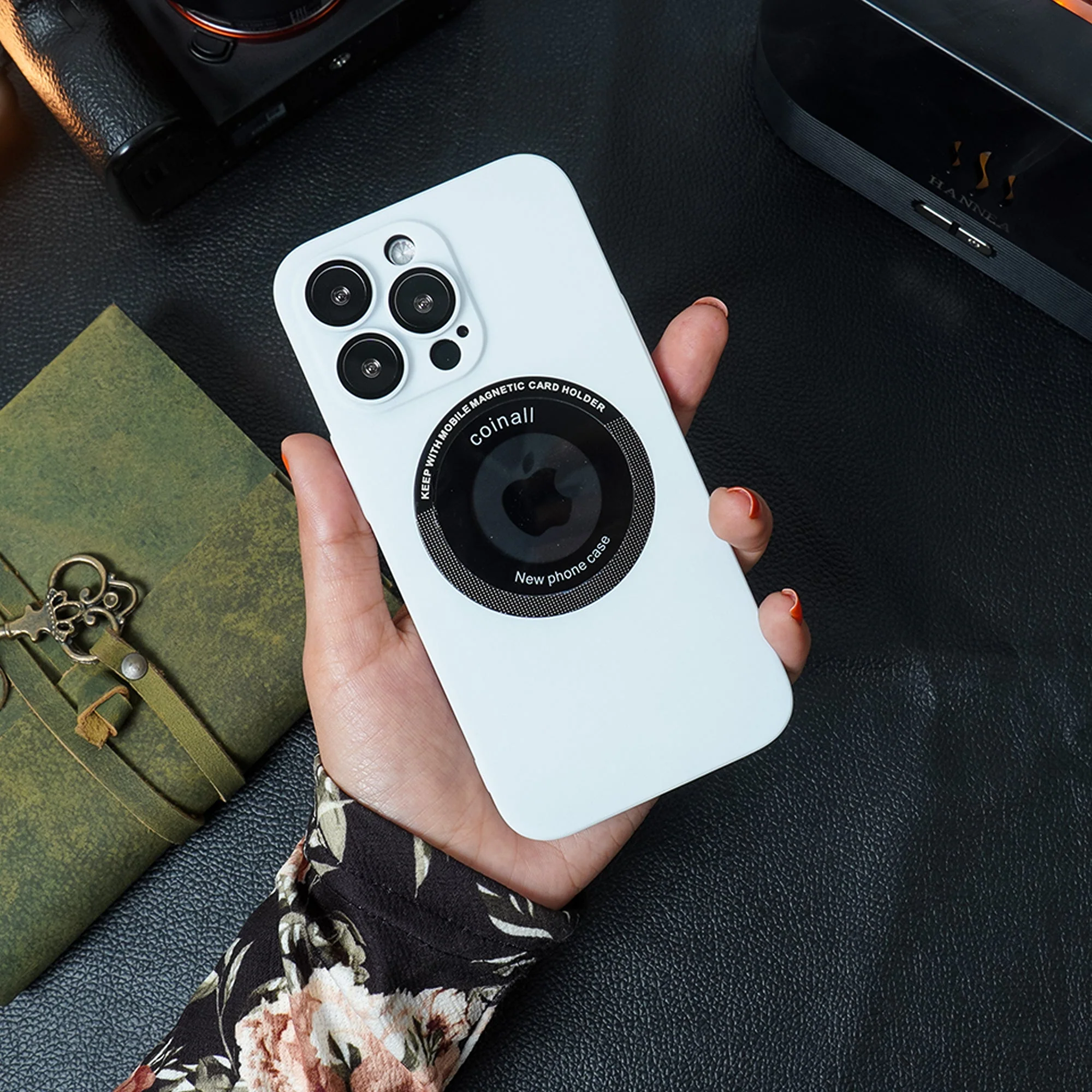 iPhone Frosted Magnetic Holder Case - Image 15