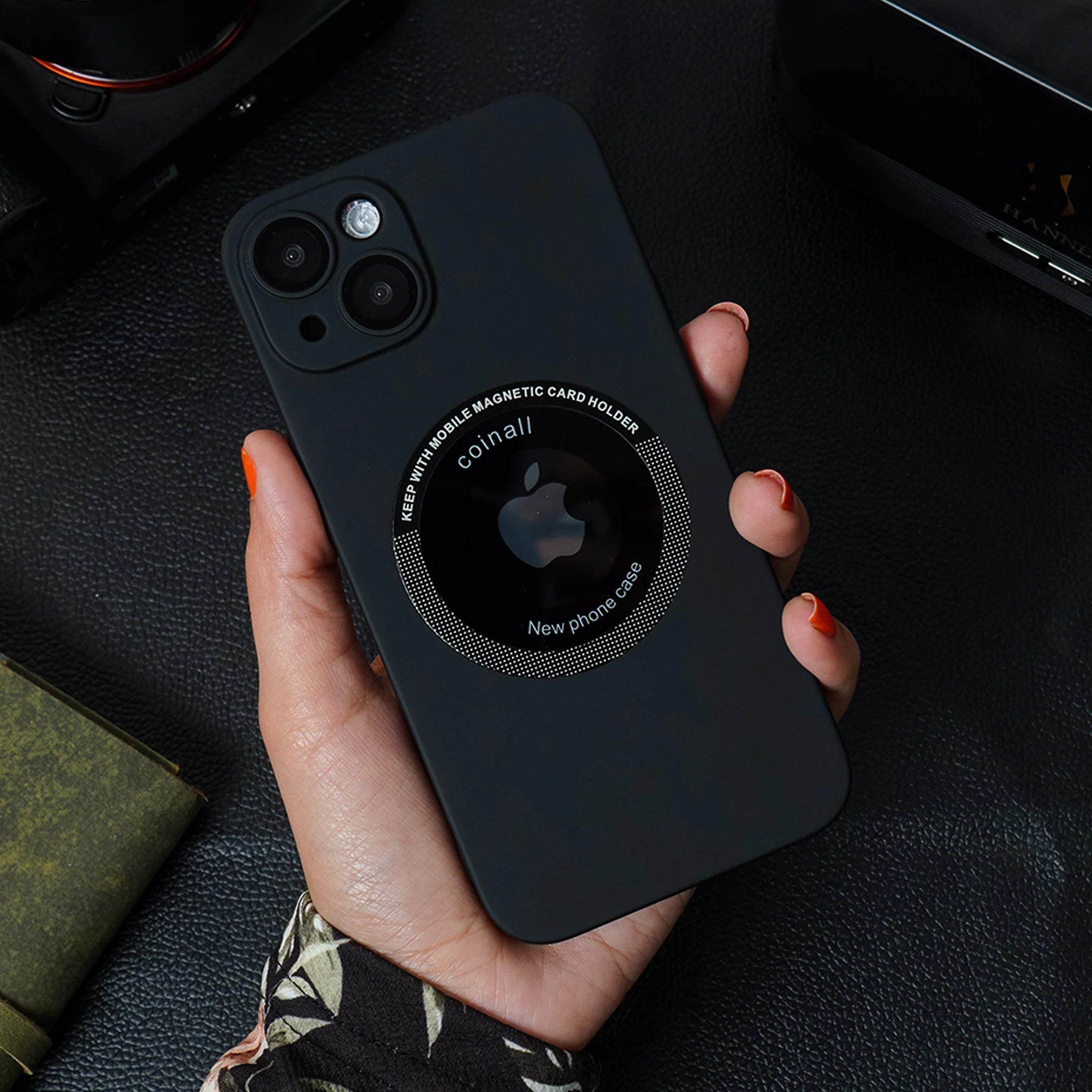 iPhone Frosted Magnetic Holder Case - Image 17