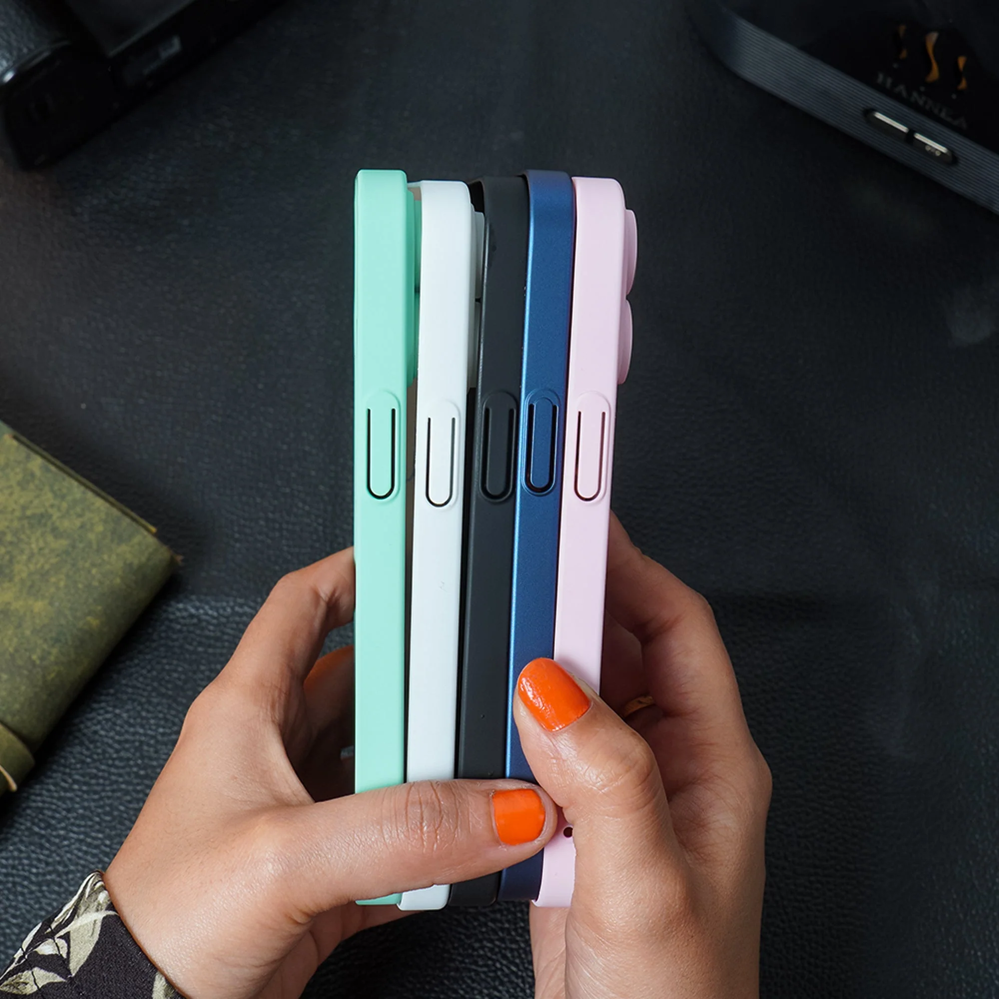 iPhone Frosted Magnetic Holder Case - Image 2