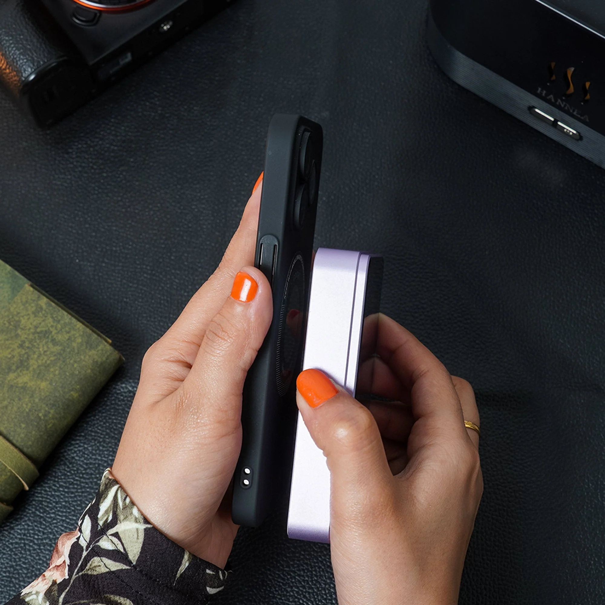 iPhone Frosted Magnetic Holder Case - Image 7
