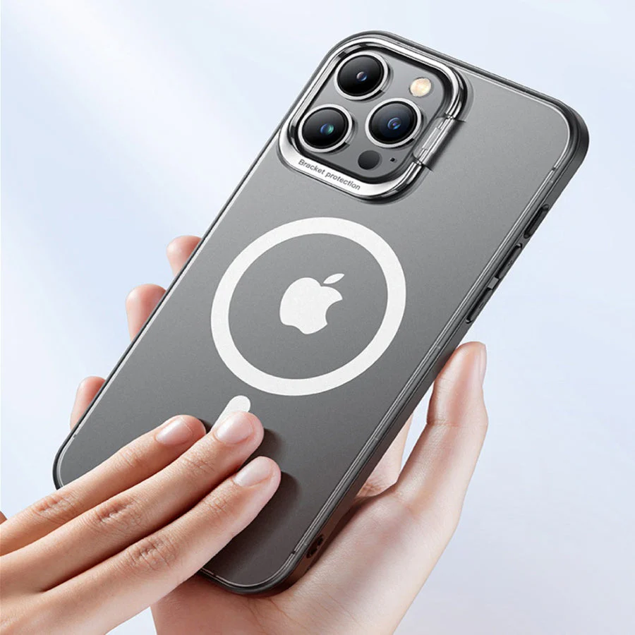 Frosted Matte Case With Kickstand Ring - iPhone - Image 2