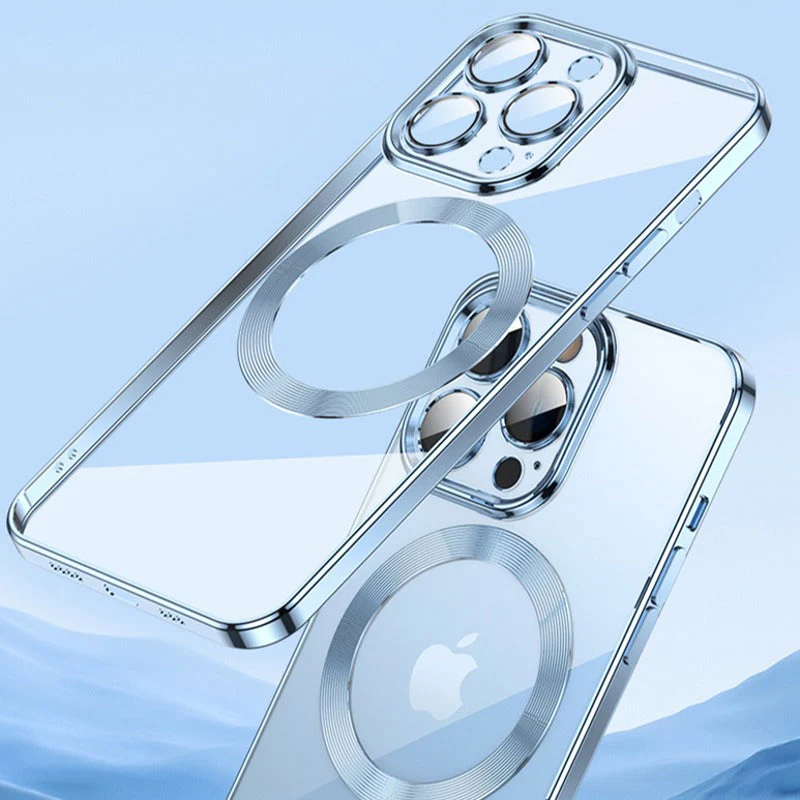 Luxury Plating Transparent MagSafe Case - iPhone - Image 2