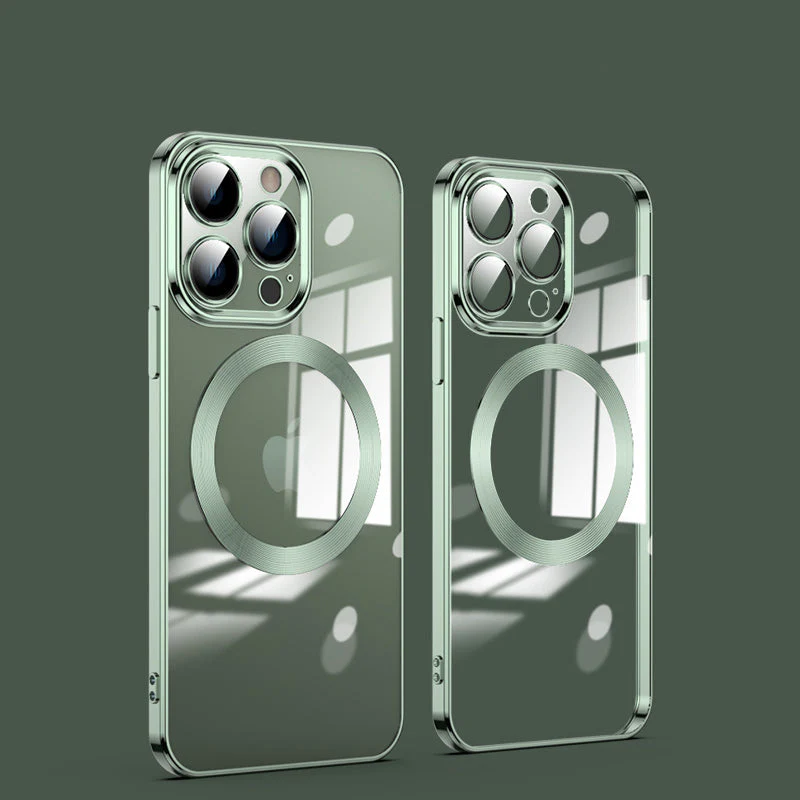 Luxury Plating Transparent MagSafe Case - iPhone - Image 8