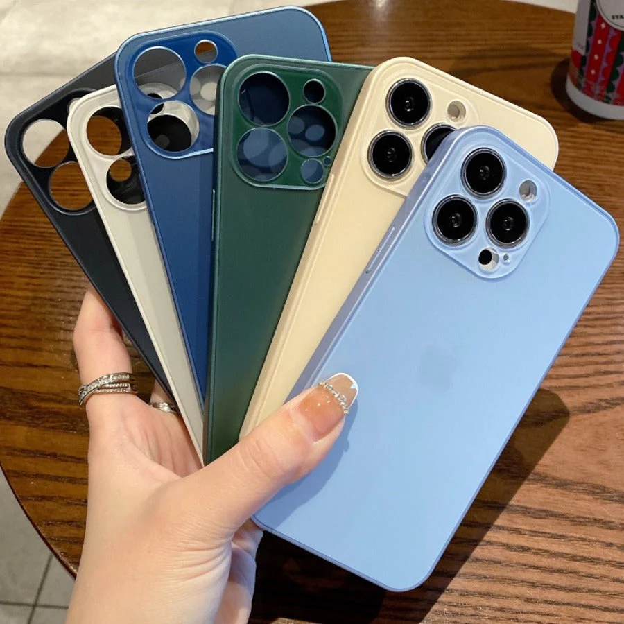 Matte Glass Camera Lens Shell Case - iPhone - Image 11