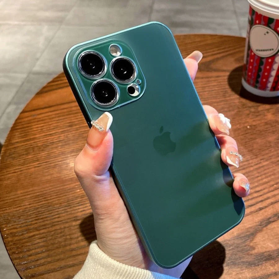 Matte Glass Camera Lens Shell Case - iPhone - Image 4