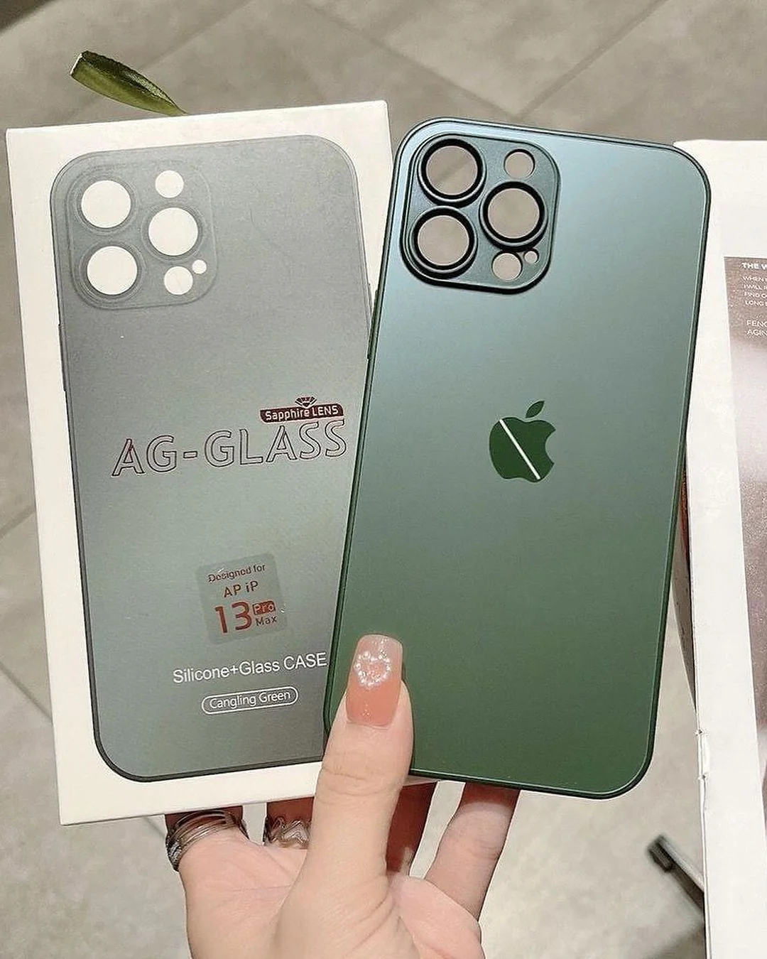 Matte Glass Camera Lens Shell Case - iPhone - Image 8
