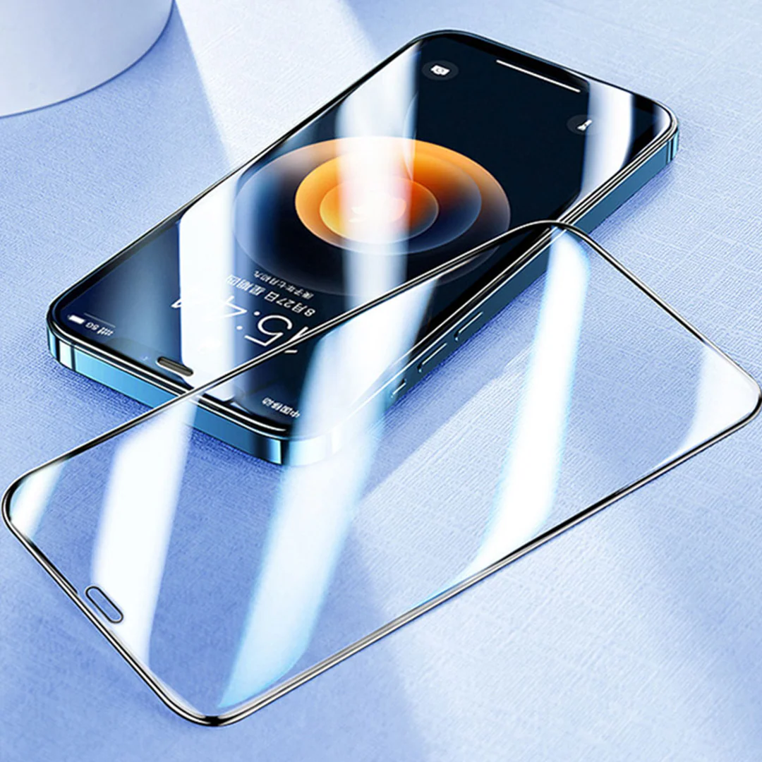 iPhone - Oleophobic Tempered Glass With Camera Lens Ring - Image 5