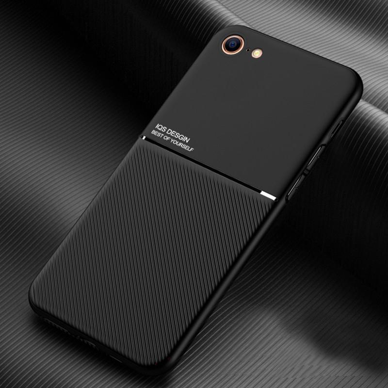 iPhone SE (2020) Carbon Fiber Twill Pattern Soft TPU Case - Image 5