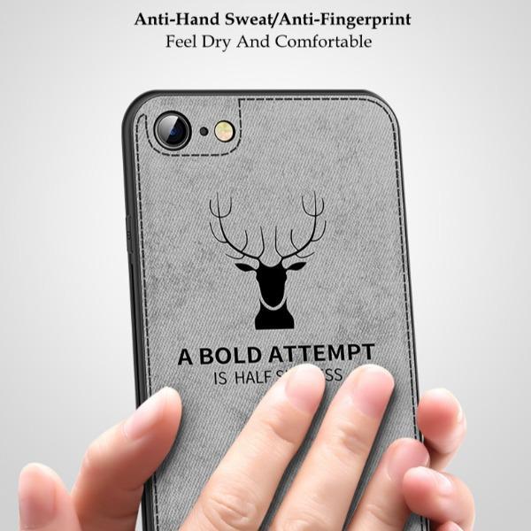 iPhone SE (2020) Deer Pattern Inspirational Soft Case - Image 12