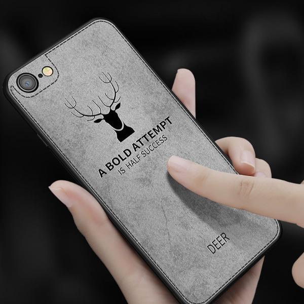 iPhone SE (2020) Deer Pattern Inspirational Soft Case - Image 13