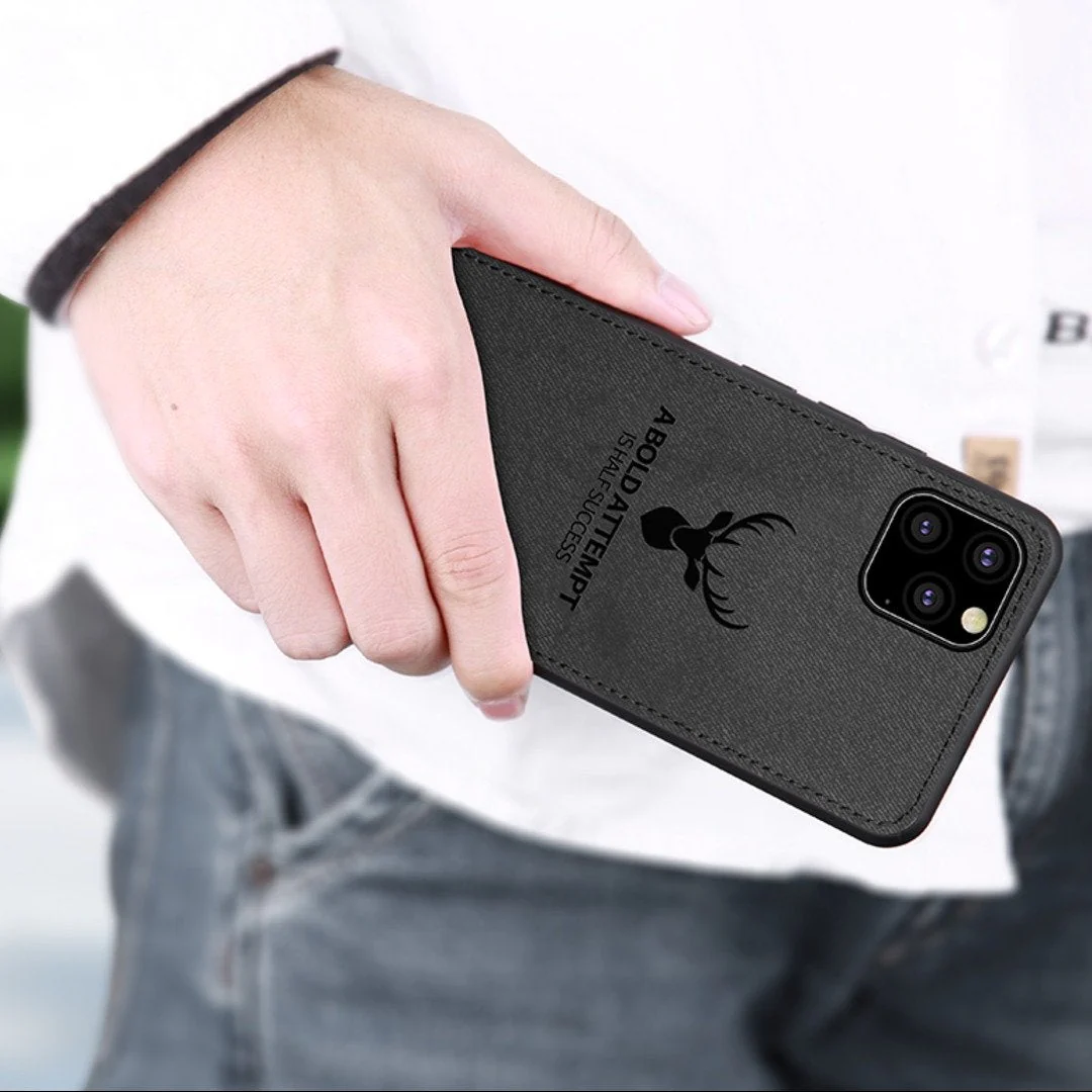 iPhone Series Deer Pattern Inspirational Soft Case - Image 3