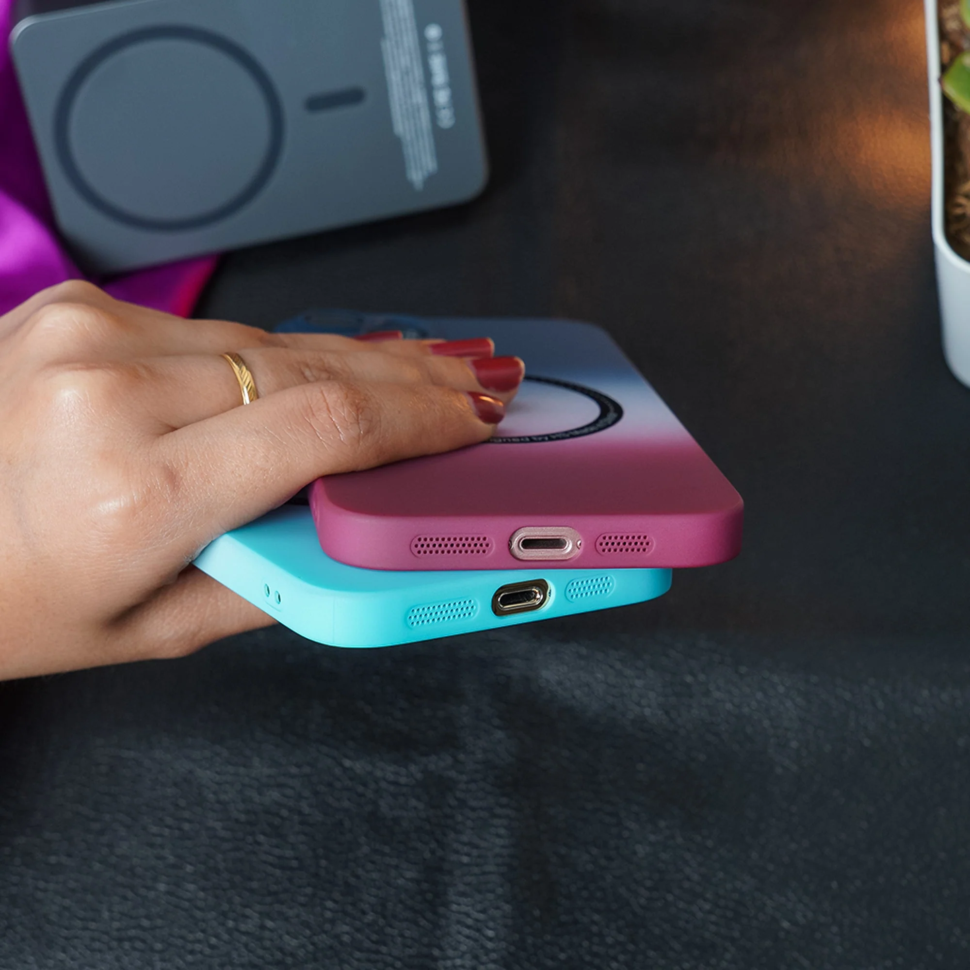 iPhone Series Gradient Matte MagSafe Case - Image 13