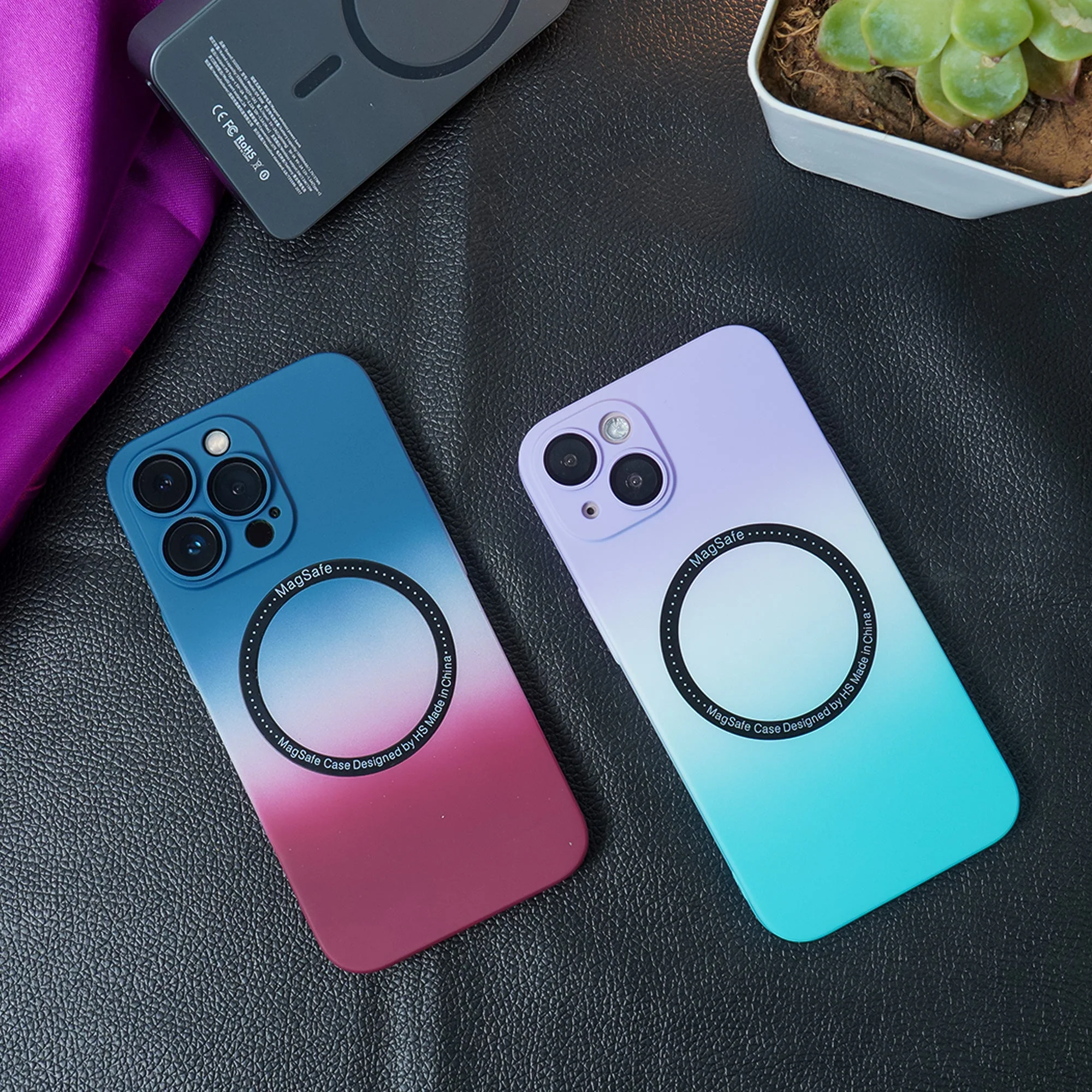 iPhone Series Gradient Matte MagSafe Case - Image 15